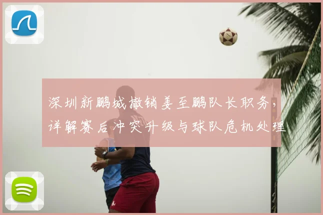 深圳新鹏城撤销姜至鹏队长职务，详解赛后冲突升级与球队危机处理